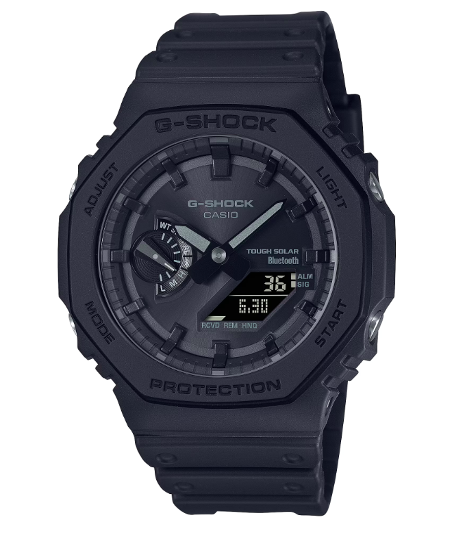 CASIO G-SHOCK รุ่น GA-B2100MF-1ADR สีดำ สายด้าน สินค้าของเเท้ รับประกันศูนย์ CMG 1ปี บลูทูธ bluetooth