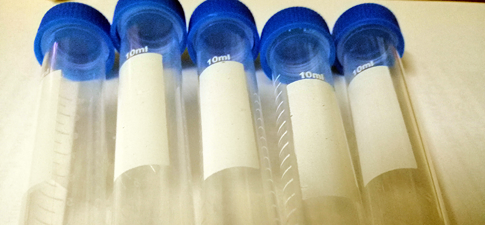 หลอดทดสอบCentri fugeแบบพลาสติกขนาด10ml.