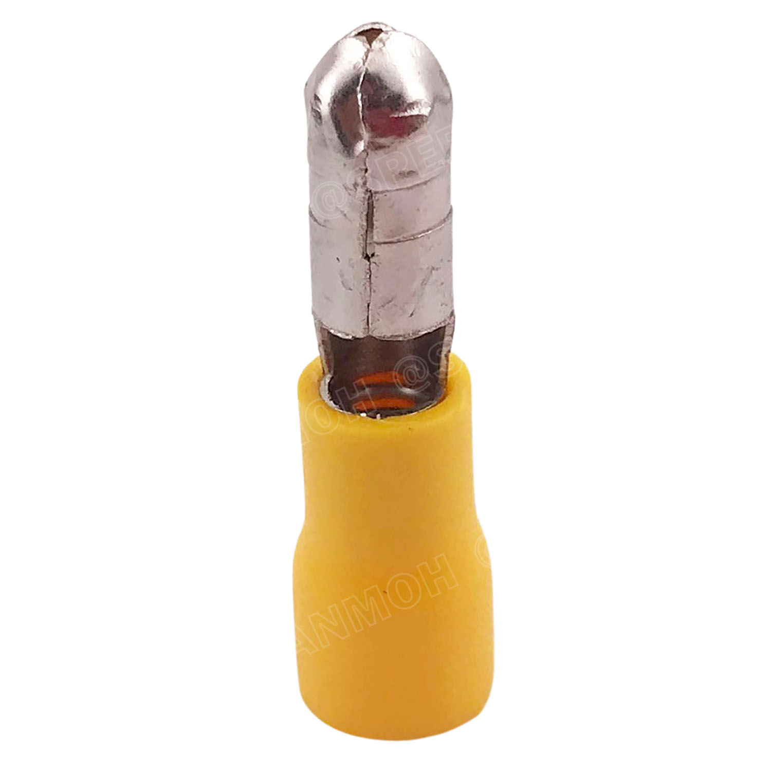 [ 100คู่/ถุง ] FRD 5 + MPD 5 หางปลาเสียบกลม ตัวผู้ + เมีย หุ้มฉนวน สำหรับสาย 4.0-6.0 mm2 12-10awg หางปลาหุ้มฉนวน Crimping Terminal หางปลาเสียบกลม ตัวผู้ Male + ตัวเมีย Female เทอร์มินอลต่อสาย ขั้วต่อสายไฟ Insulated Terminal ตัวต่อสาย หุ้มฉนวน ข้อต่อสายแบบ