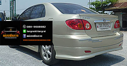 สปอยเลอร์ แบบแนบ ALTIS 2004-2007