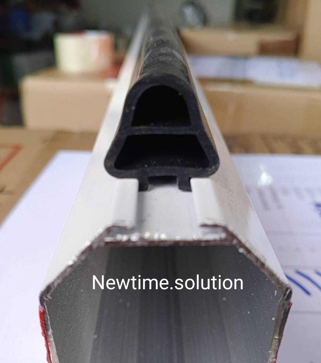 ยางรองใต้ไม้กั้นรถยนต์