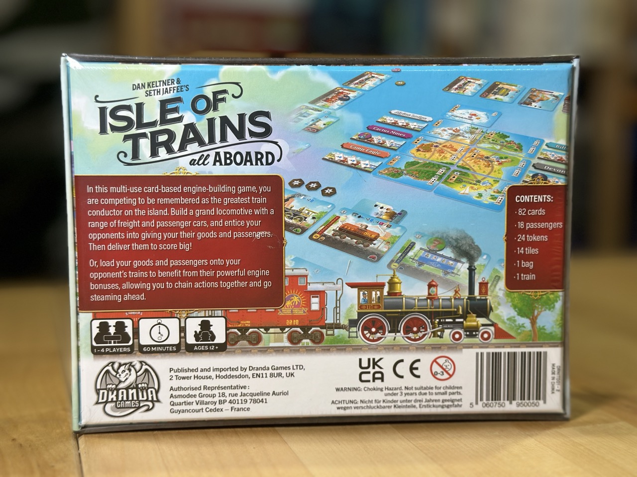 Isle of Trains: All Aboard บอร์ดเกม ของแท้