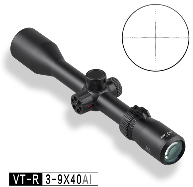 กล้องติดปืน คุณภาพสูง model 2021 Discovery VT-R 3-9X40AI rifle scope