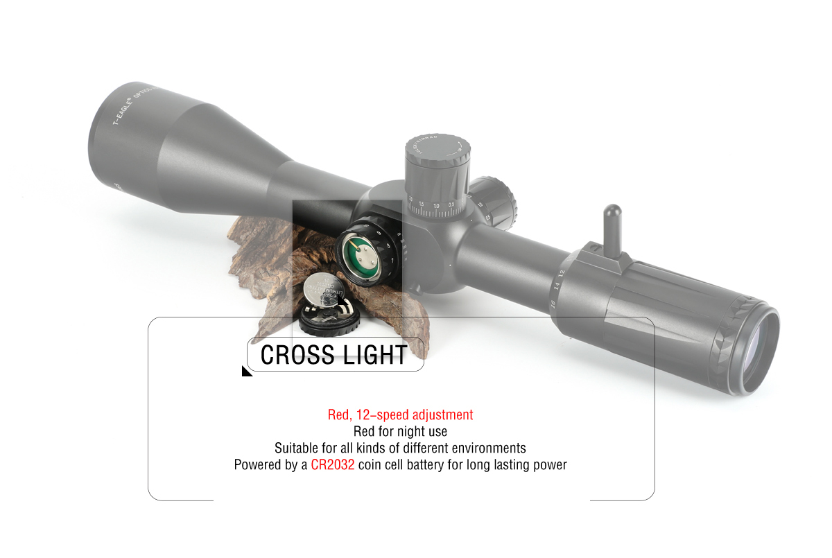 กล้องติดปืน กันน้ำ กันกระแทก T-EAGLE VIPER PRO 4-16X50FFP SCOPE เส้นเล็งขยายตามซูม