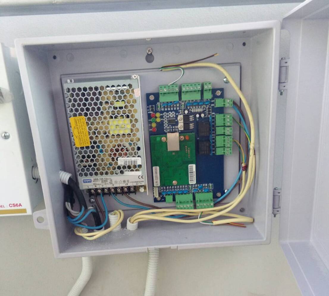 บอร์ดวีแกนควบคุมประตูและไม้กั้น WIEGAND ACCESS CONTROL