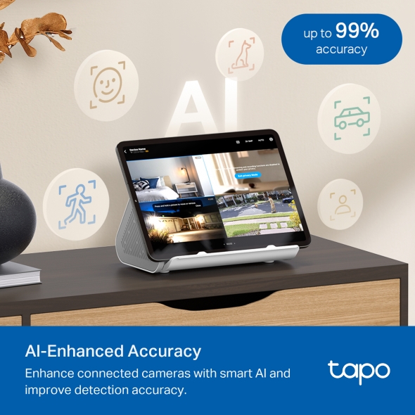 TP-Link Tapo H500 All-in-One Security Solution Smart HomeBase ประกัน 2 ปี