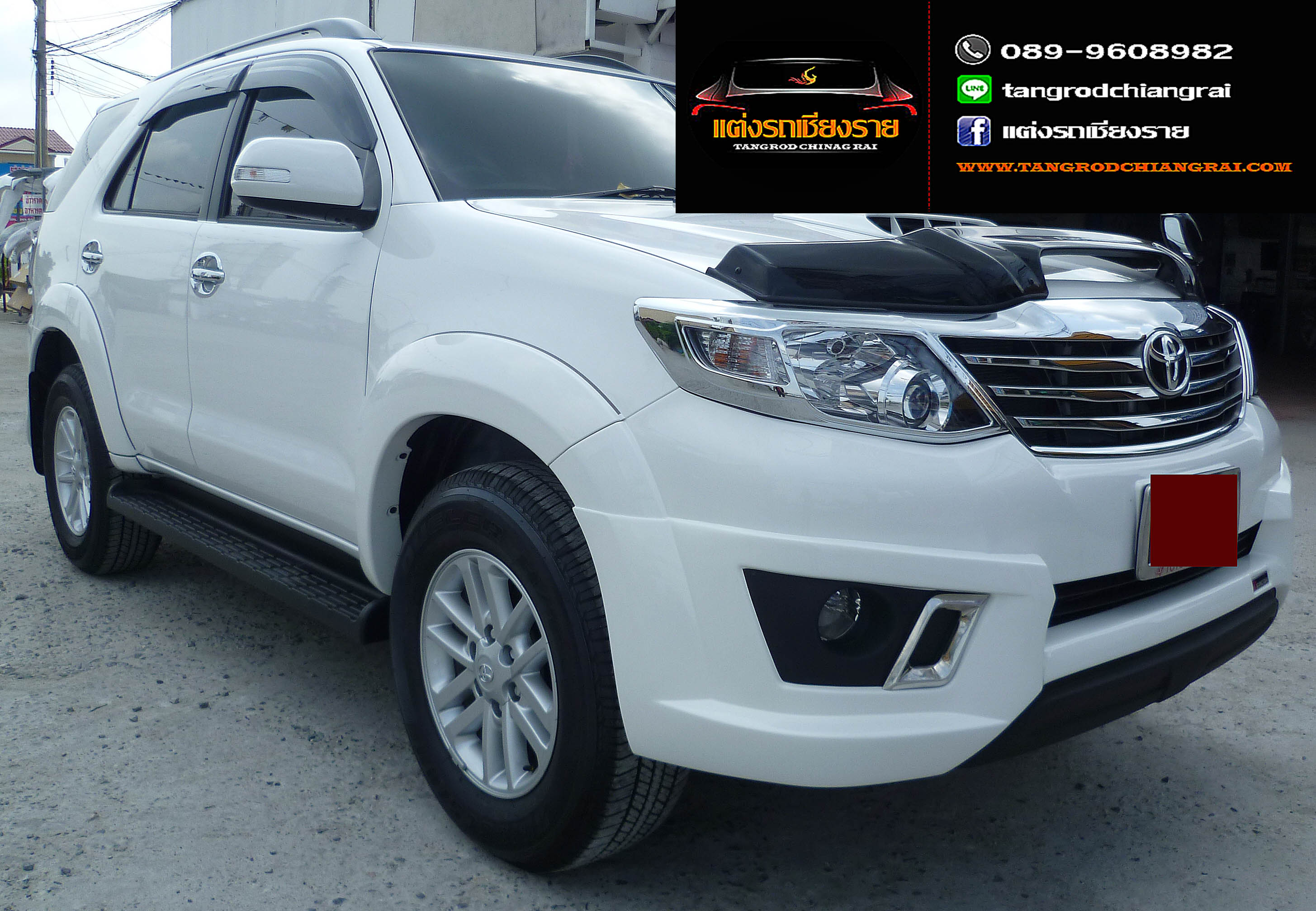 ชุดแต่ง ZERCON ZII FORTUNER ปี 2012-2014