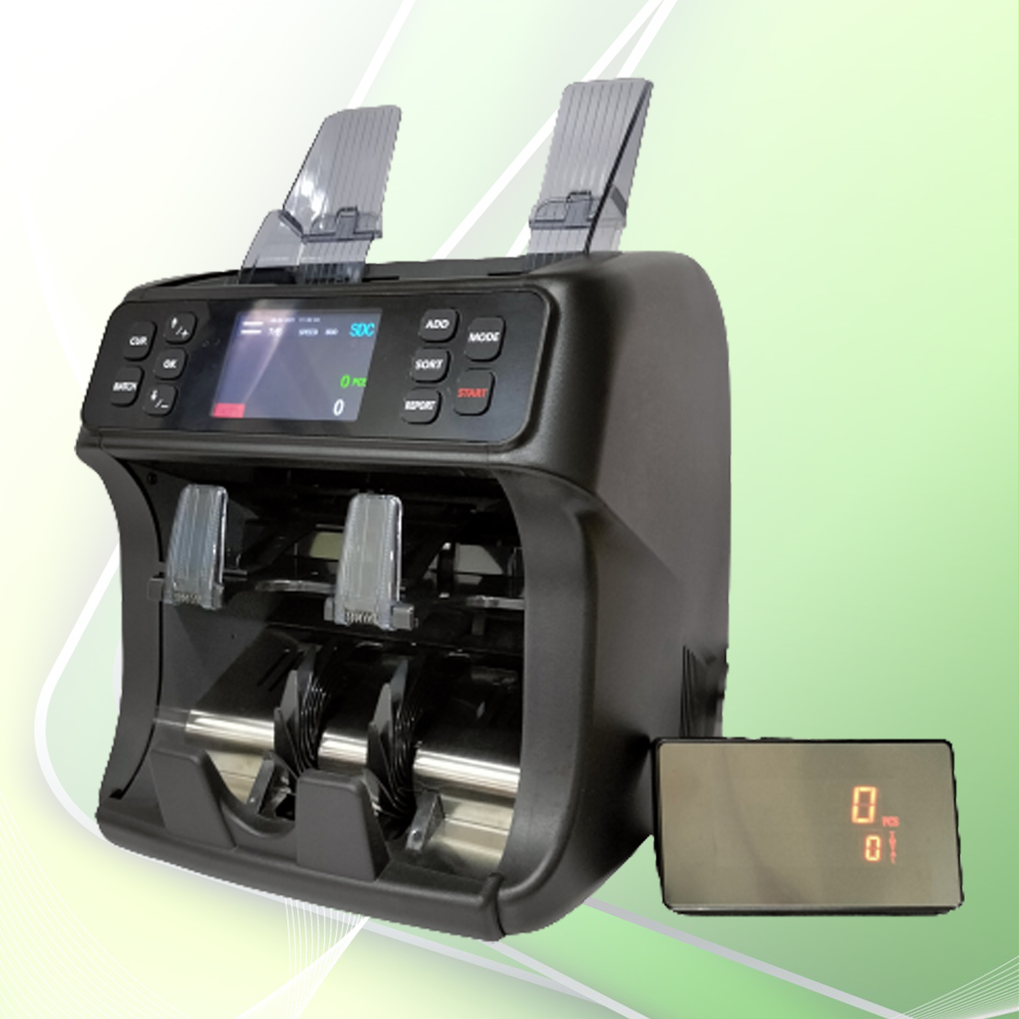 Uni-SMART เครื่องนับธนบัตร เครื่องนับเงิน เครื่องนับแบงค์ ตรวจธนบัตรปลอม US-190