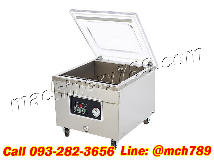 เครื่องซีลสูญญากาศ1หลุม รุ่น350 (ระบบควบคุมคอมพิวเตอร์) เครื่องดูดสูญญากาศ เครื่องซีลพลาสติก เครื่องซีลสูญญากาศ เครื่องแพ็คสูญญากาศ เครื่องแพ็คถุง เครื่องแพ็คถุงสูญญากาศ 1-Hole Vacuum Sealer Computer Control Packing Machine