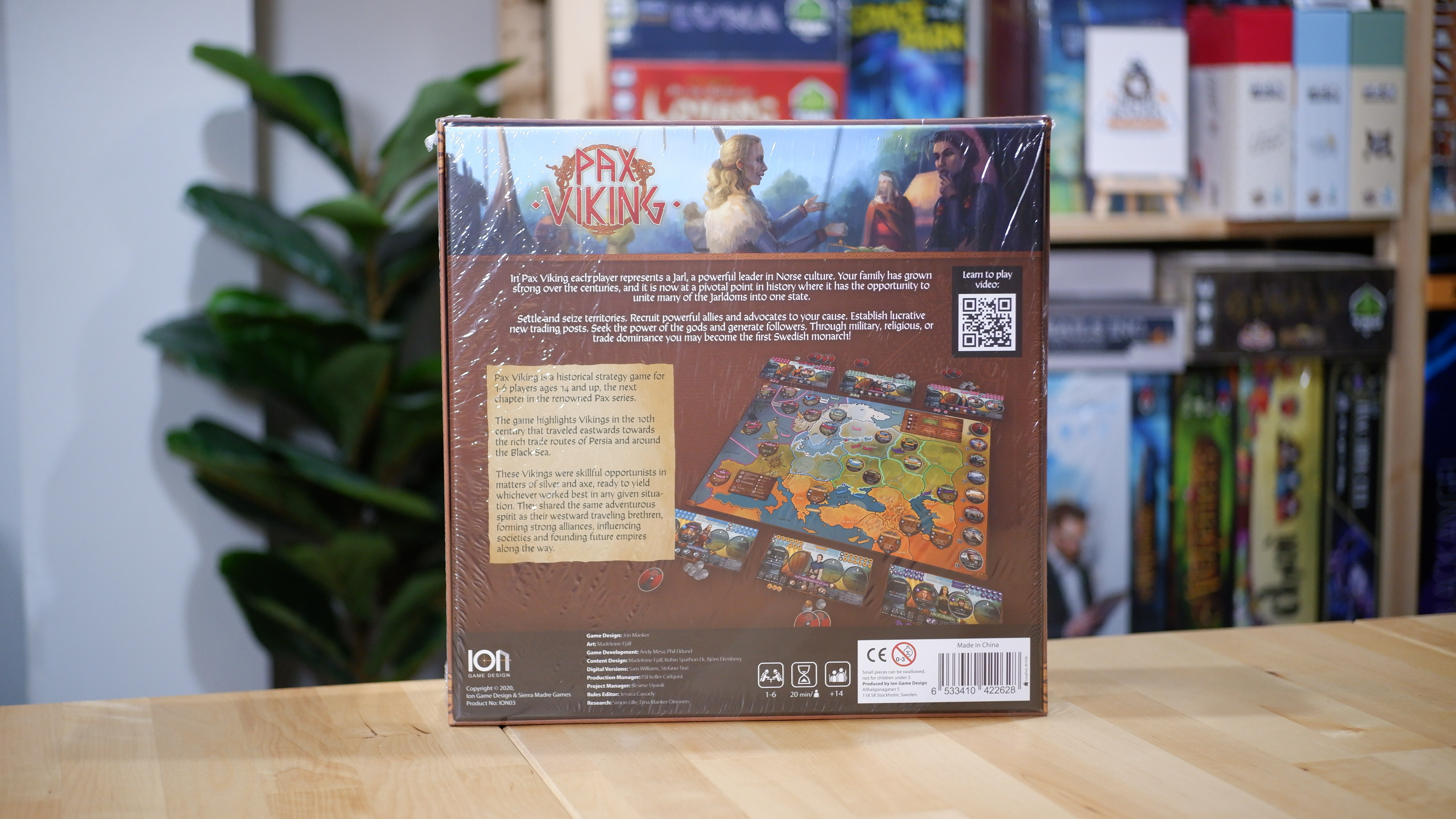 Pax Viking บอร์ดเกมของแท้