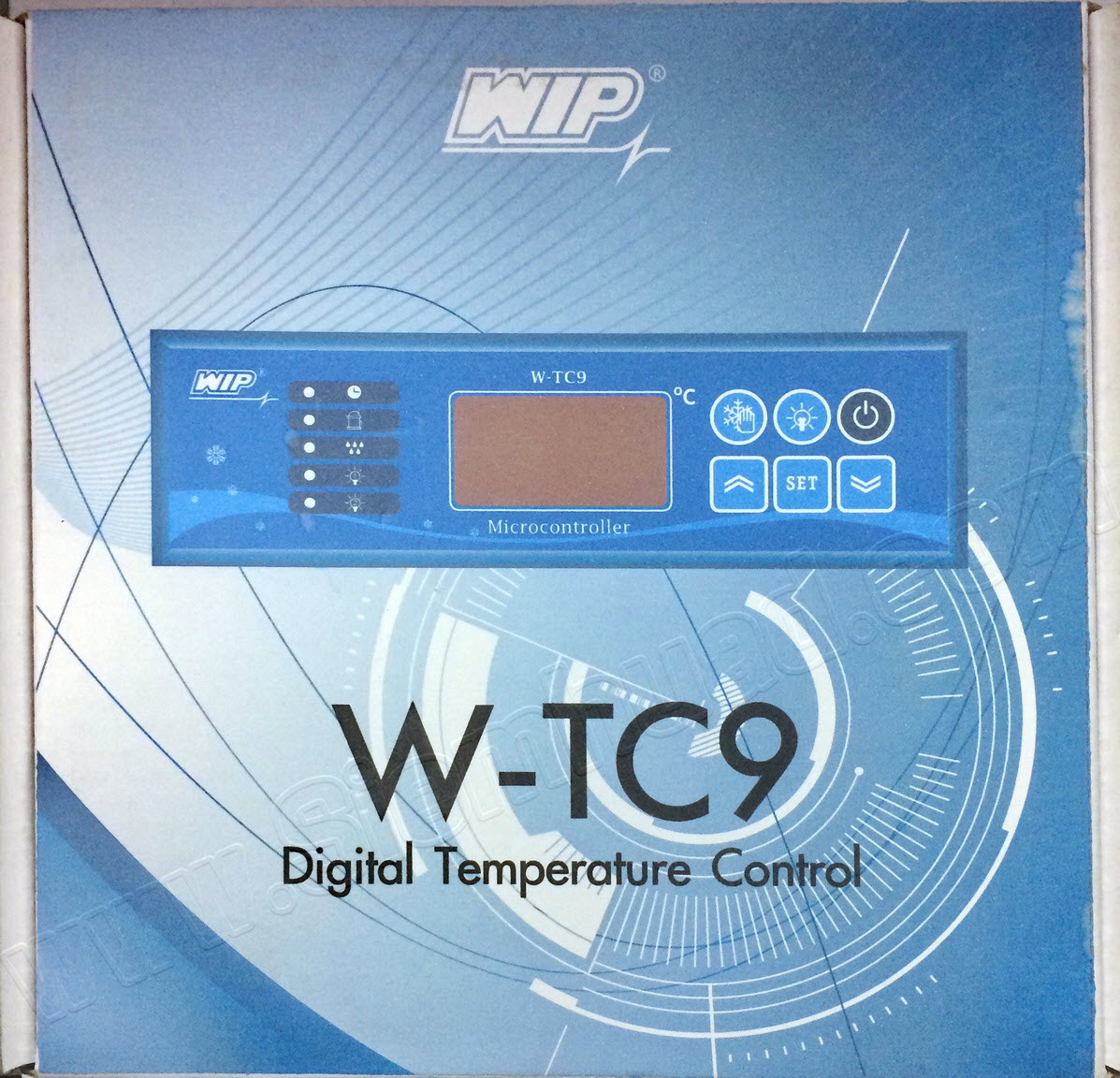 ควบคุมอุณหภูมิ Temperature Controller ตู้แช่แข็ง และห้องเย็น (WIP) รุ่น W-TC9 Temperature range -40°C to +40°C