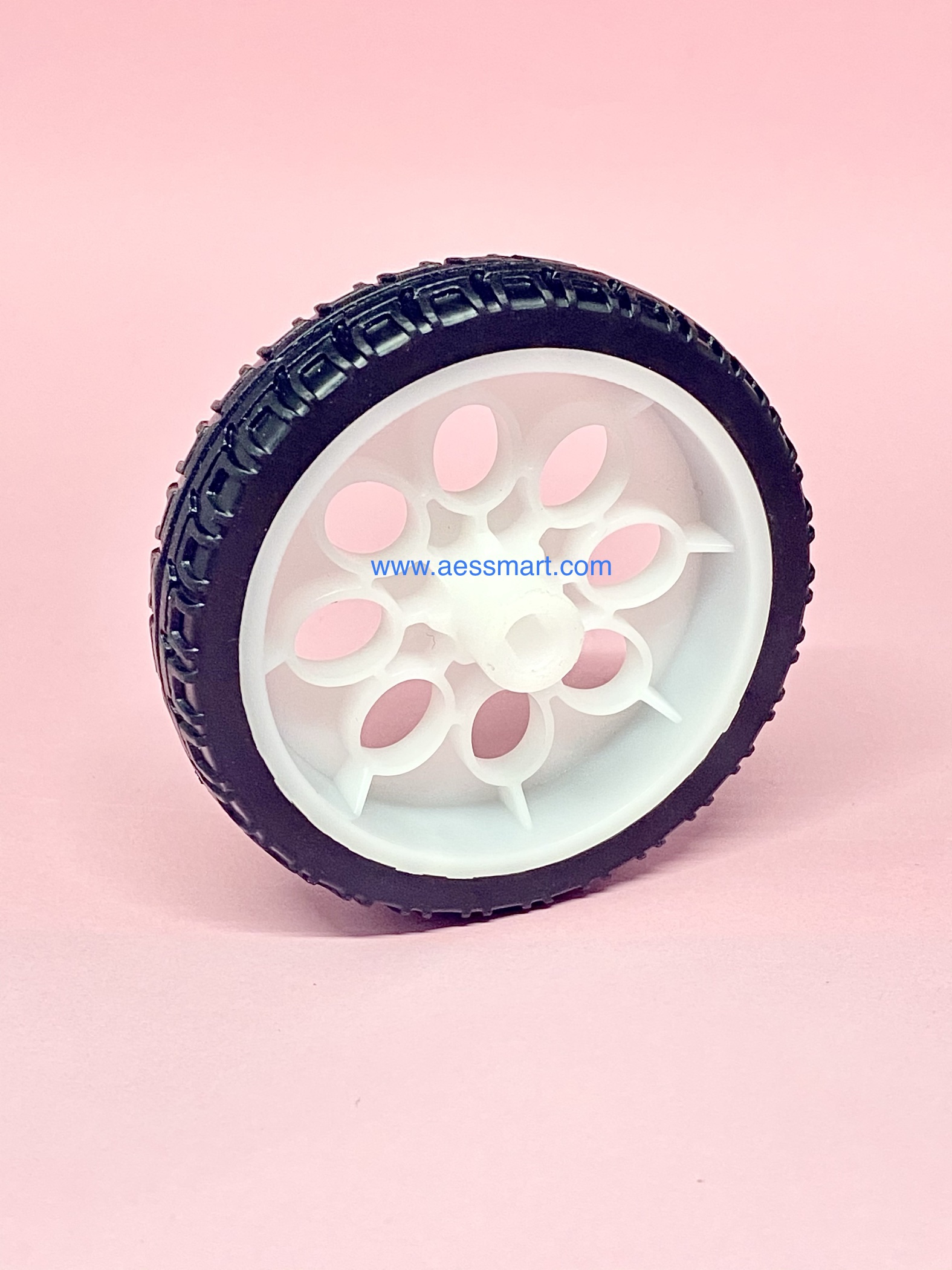 S3249 : ล้อพลาสติกบางใหญ่ ขนาด65mm.