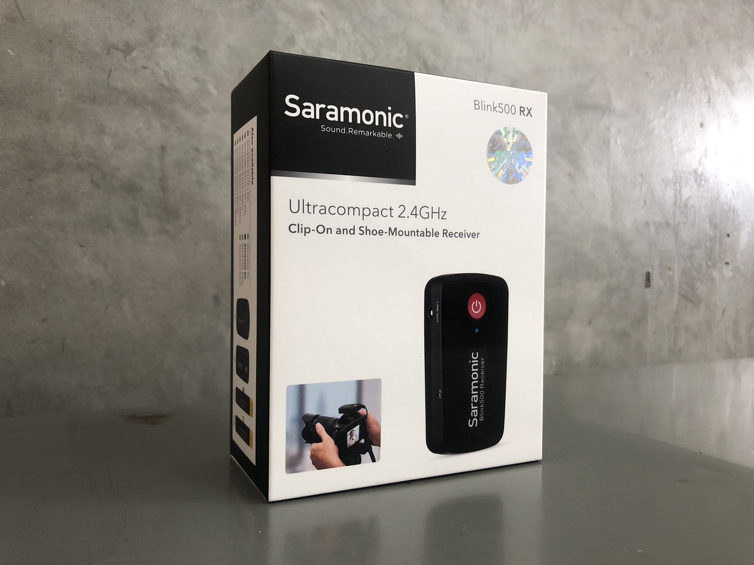 Saramonic Blink 500 RX Dual-Channel Camera-Mount Digital Wireless Receiver (2.4 GHz)