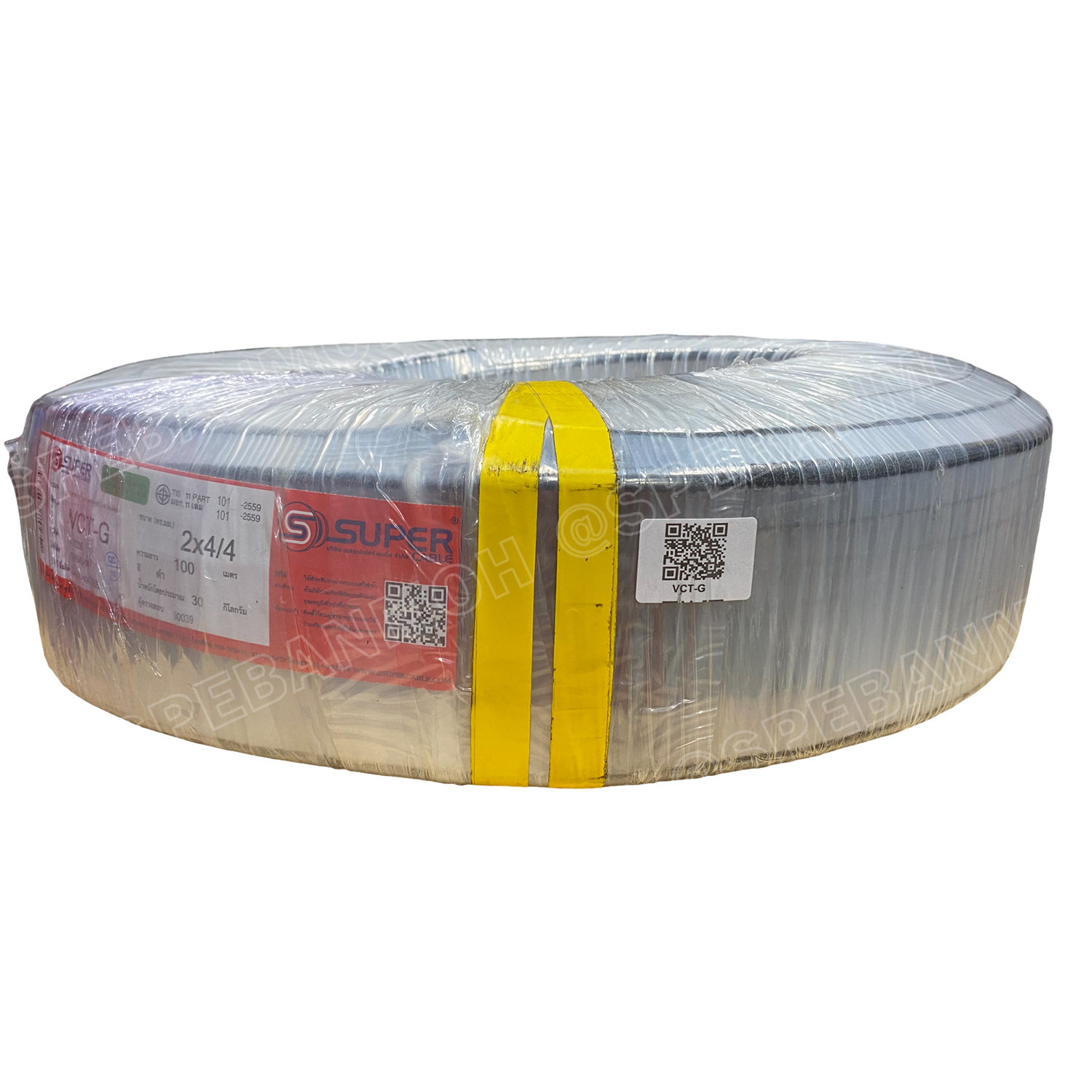 [ 1 เมตร ] VCT-G 2X4.0/4.0 สายคอนโทรลและสายอ่อน 3Gx4.0 mm2 Flexible annealed copper 2 คอร์ + กราวด์ x 4.0 sq.mm VCT 2C+GRD VCT 3คอร์ VCT 3C X 4.0 สายVCT สายไฟเมน สายไฟบ้าน สายปลั๊ก VCT AC Power Cable สายพาวเวอร์ สายดำ VCT Cable สายไฟ วีซีที กราวด์ สายอ่อน