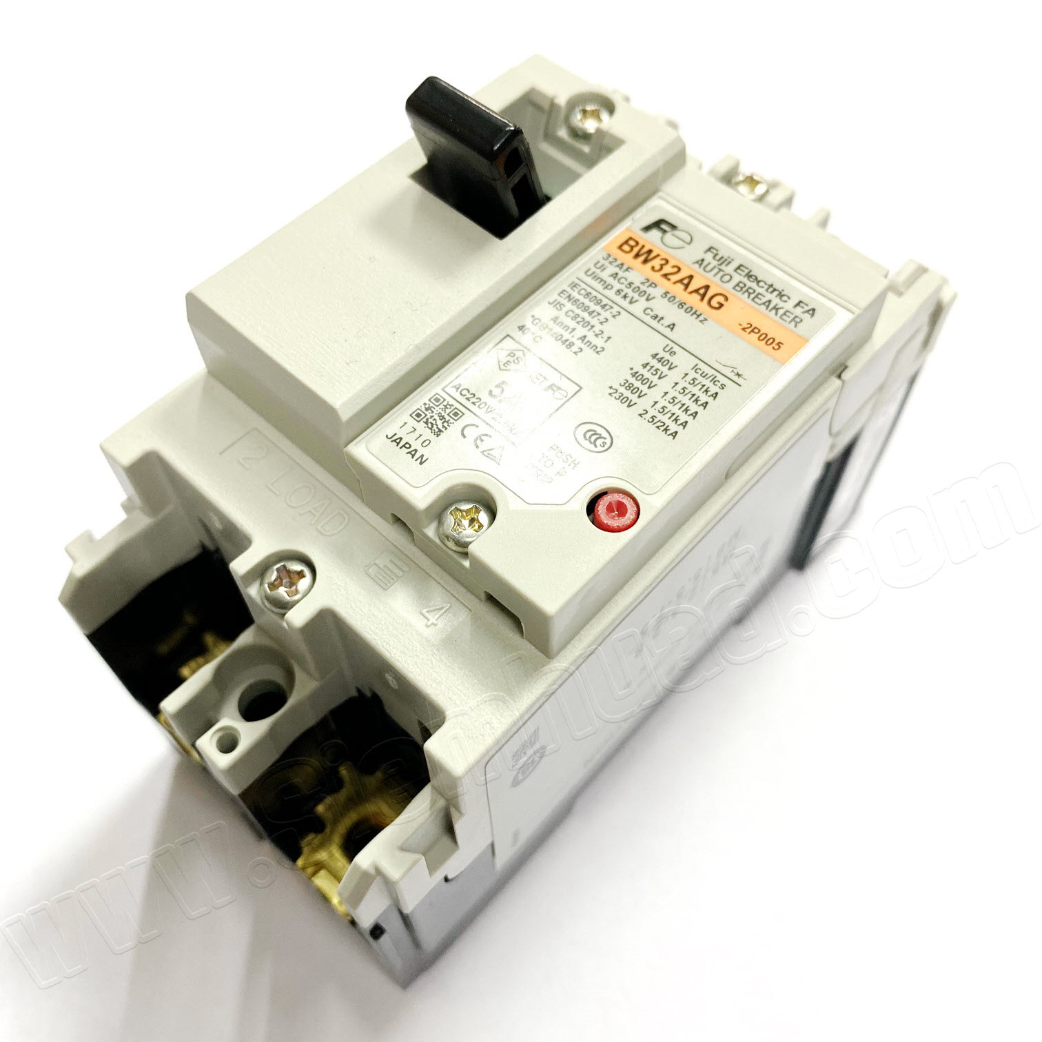 เซอร์กิตเบรกเกอร์ MOLD CASE CIRCUIT BREAKER (MCCB) Global Twin (NEW SERIES) (FUJI) รุ่น BW series and SA series , EA series, accessories รุ่น BZ6 series, BW9 series, R-120