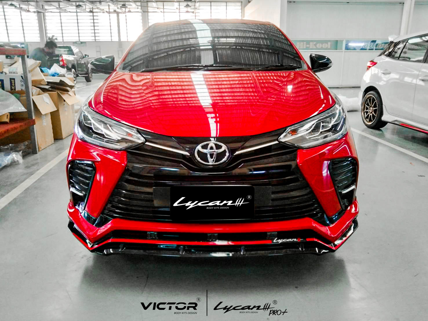 ชุดแต่งรอบคัน LYCAN : Yaris ATIV 2021 4 ประตู