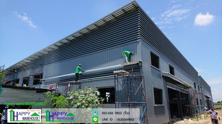 โกดังสำเร็จรูปHW-HC 23.8x29.8x7.2m กรุงเทพฯ