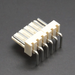 250006RT : 6 Pins,0.1" Right Angle male Connnector