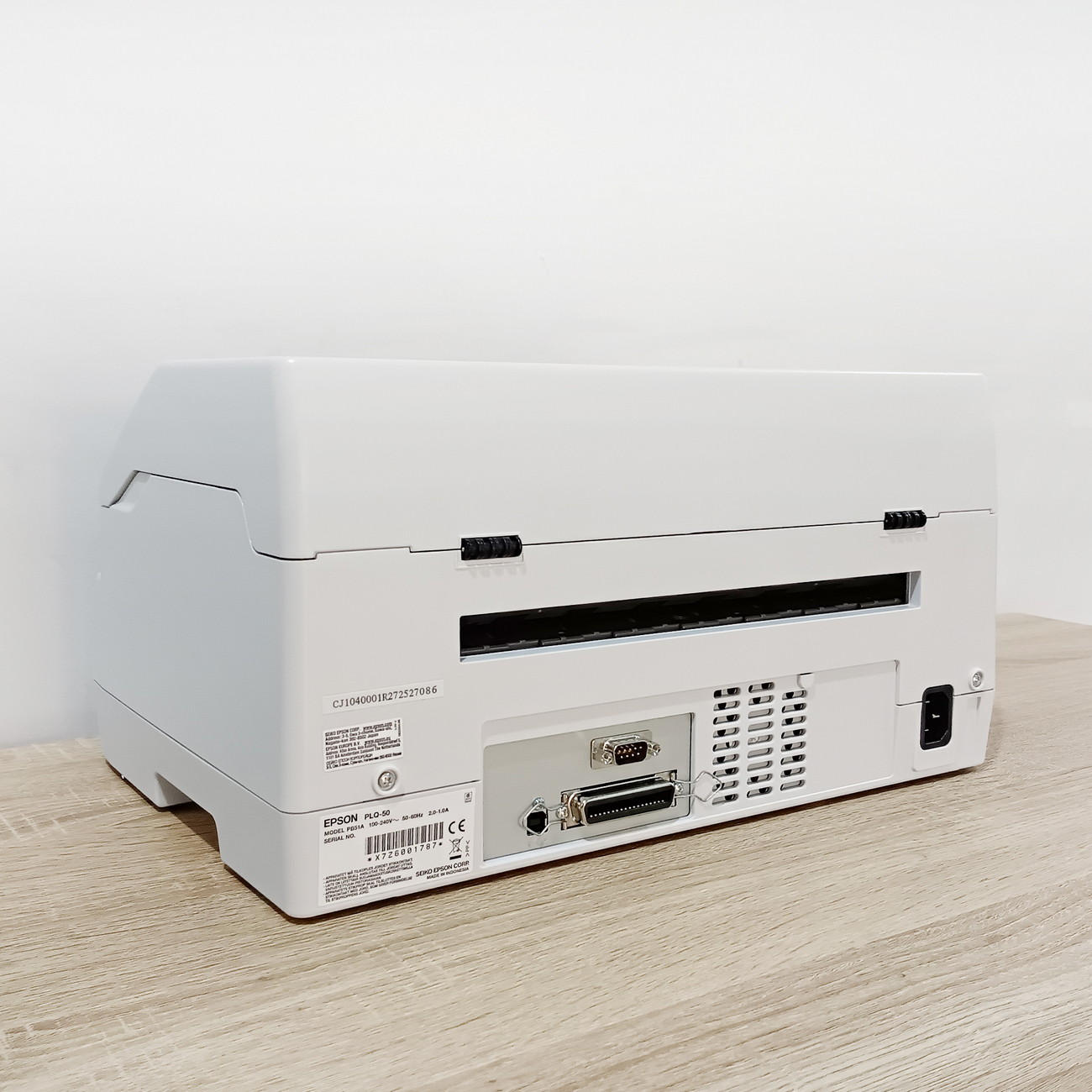 เครื่องพิมพ์สมุด เครื่องพิมพ์เช็ค พร้อมโปรแกรมพิมพ์เช็ค Passbook printer EPSON PLQ-50 New original