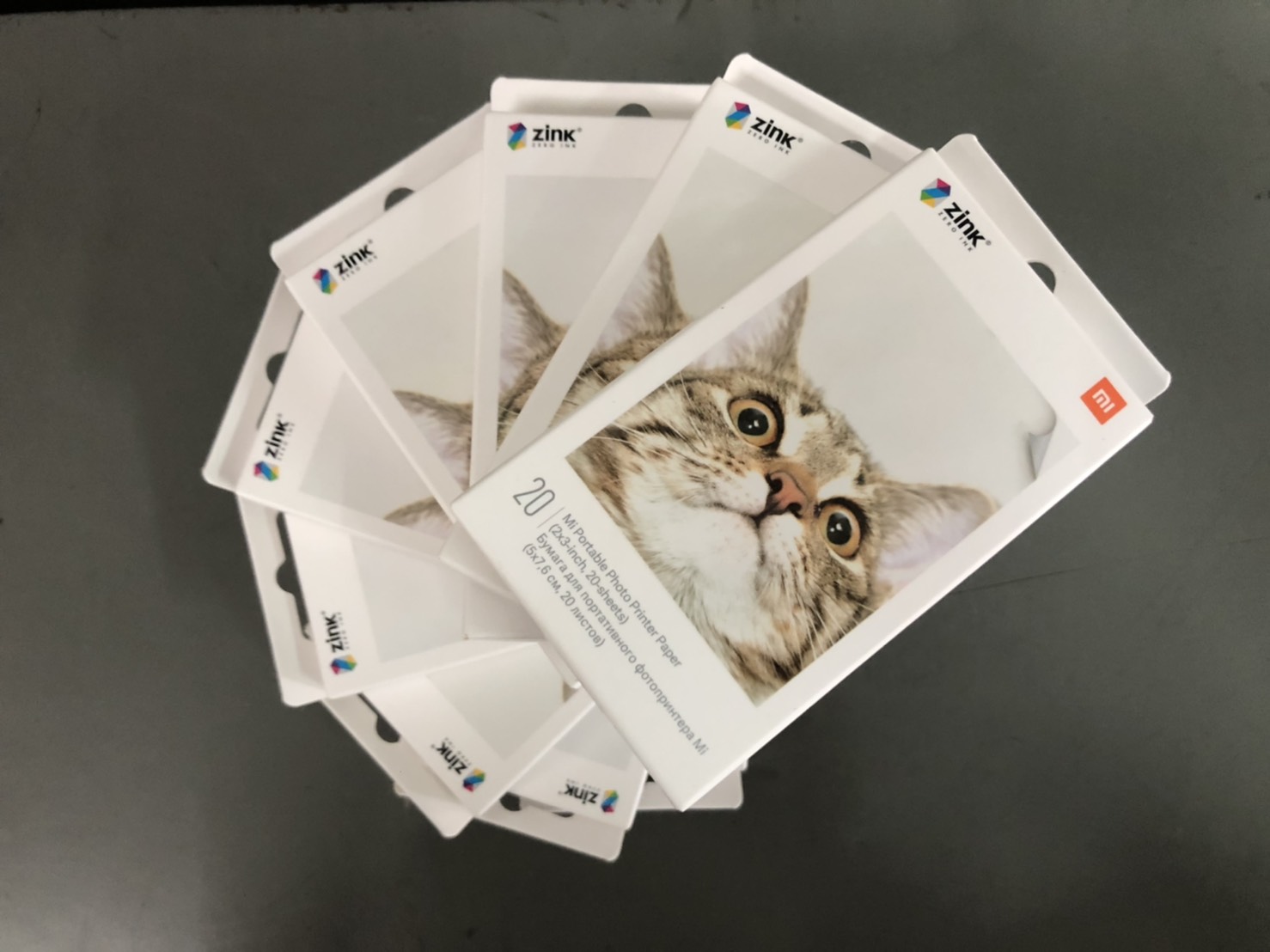 กระดาษโฟโต้ Mi Portable Photo Printer Paper 2×3″ (20 Pcs.) สินค้าแท้จากศูนย์