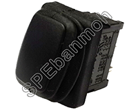 R13-66A8-02 สวิทช์กันน้ำ (Waterproof Switch) No Lamp/BLK