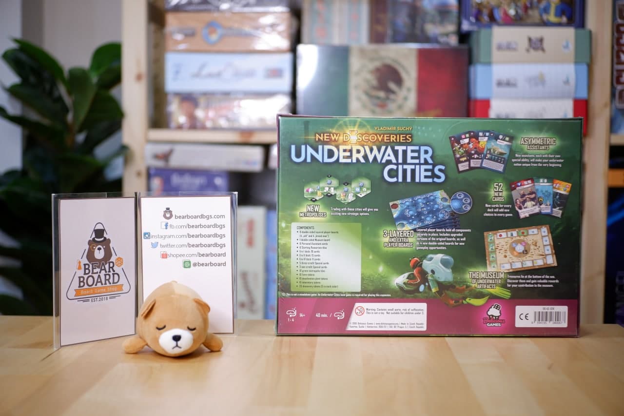 Underwater Cities: New Discoveries ภาคเสริมบอร์ดเกม ของแท้