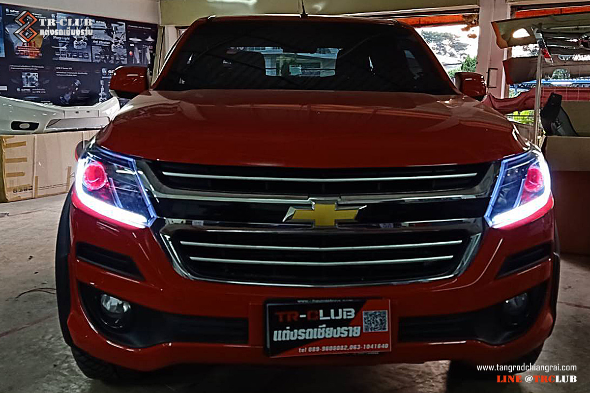 อัพเกรดไฟหน้า CHEV COLORADO