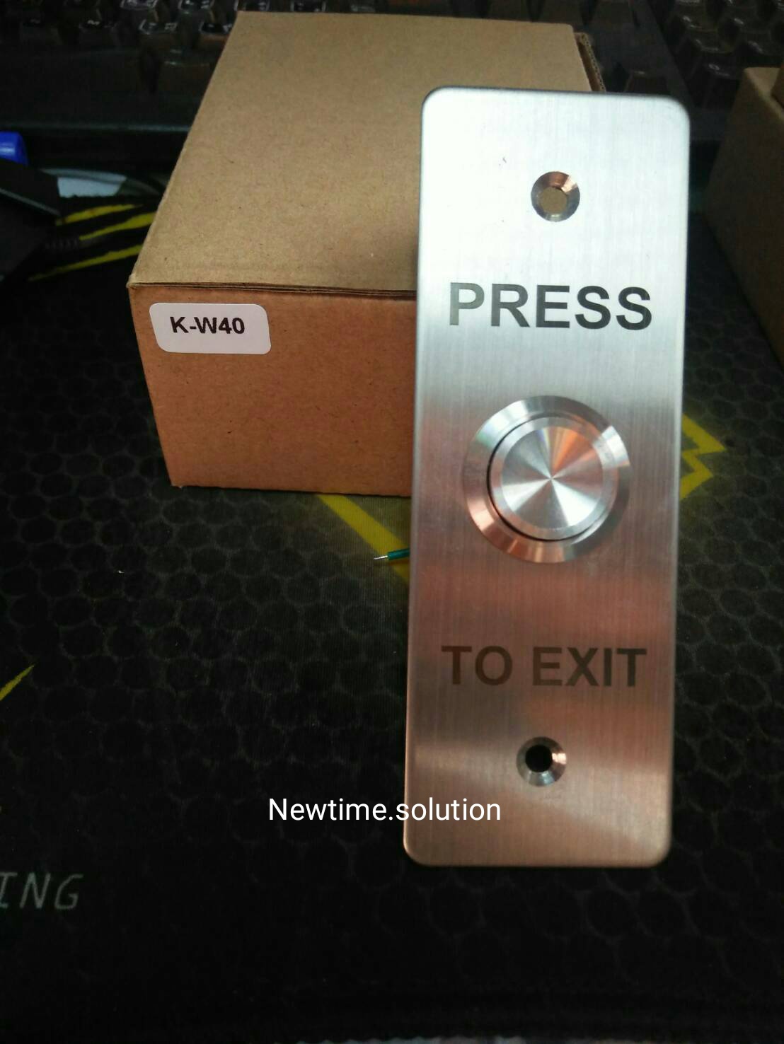 ปุ่มกดออกสแตนเลส EXIT SWITCH