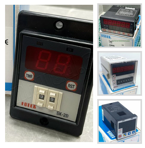 เคาน์เตอร์ Digital Counter, Multi-function Counter (FOTEK) SC series MC series HC series H5C series SK series SM series AVR series TW series DPM series