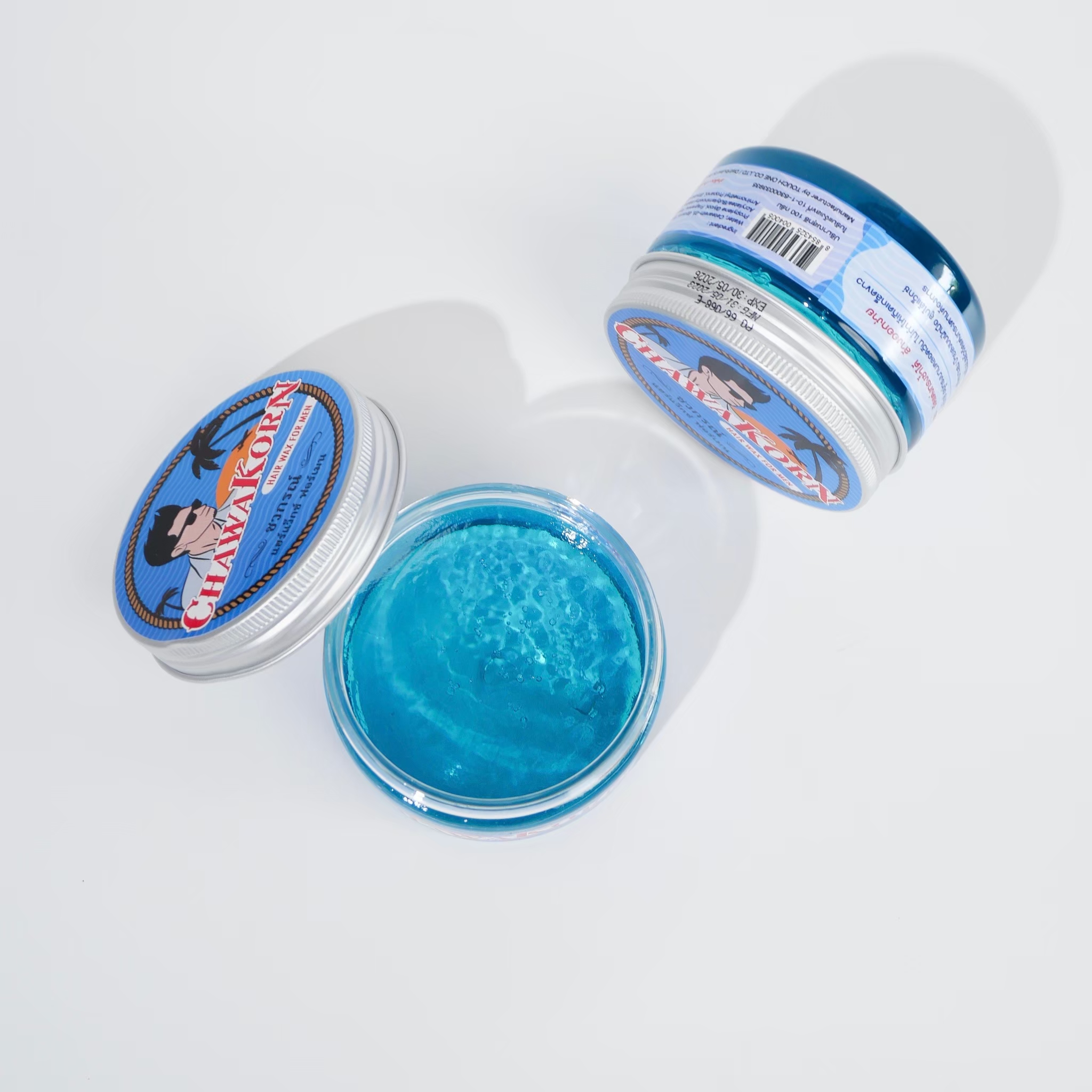 Chawakorn Hair Wax ชวกรณ์แฮร์แว็กซ์ เซ็ตผมตั้ง แบบเป็นธรรมชาติอยู่ทรงทั้งวัน ขนาด 120 กรัม