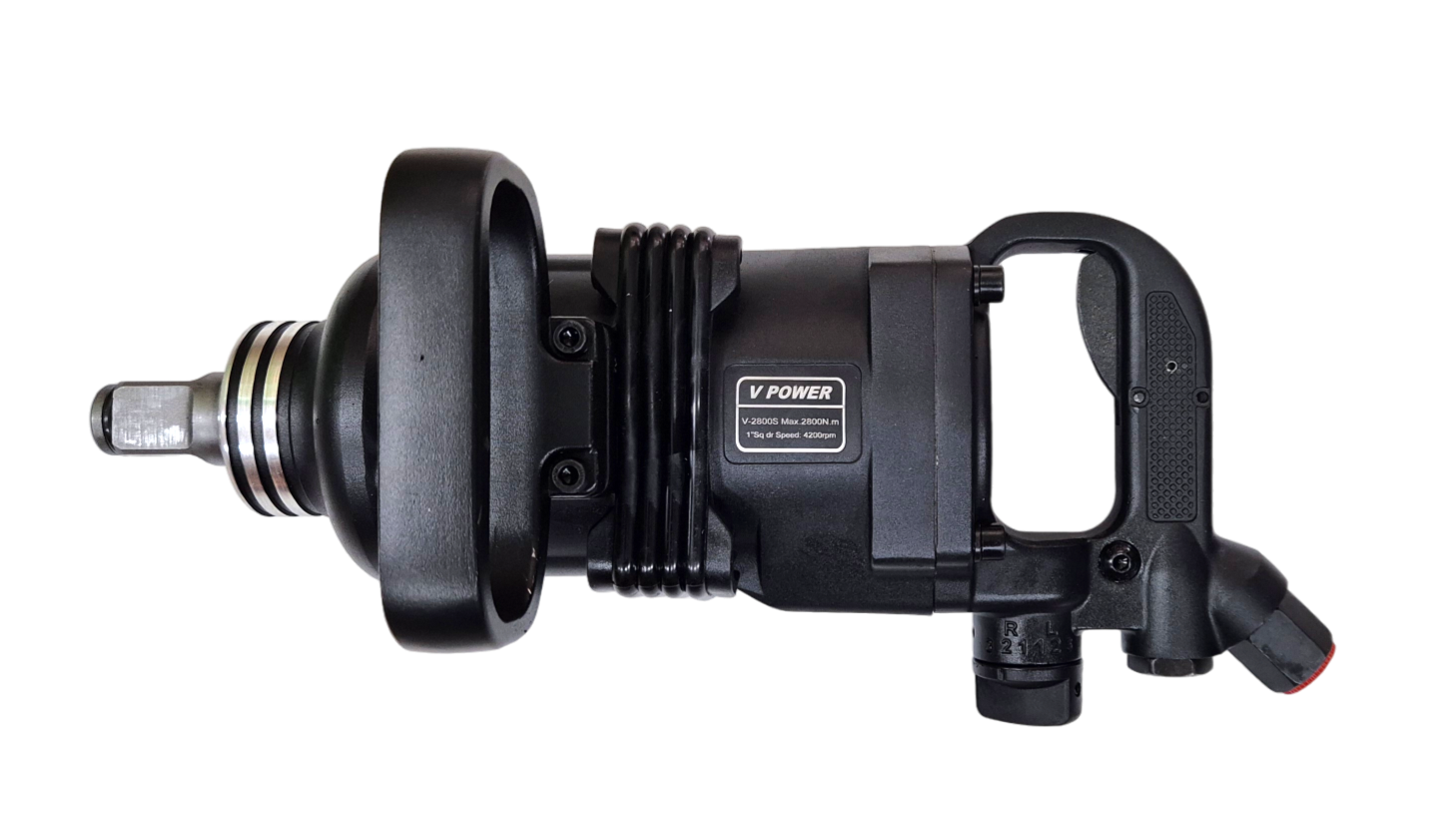 VPOWER V-2800S K, V-2800L K บล็อกลมกระแทก 1นิ้วแกนยาว แรงบิดสูง 2800 นิวตันเมตร (สินค้ามีตัวเลือก)