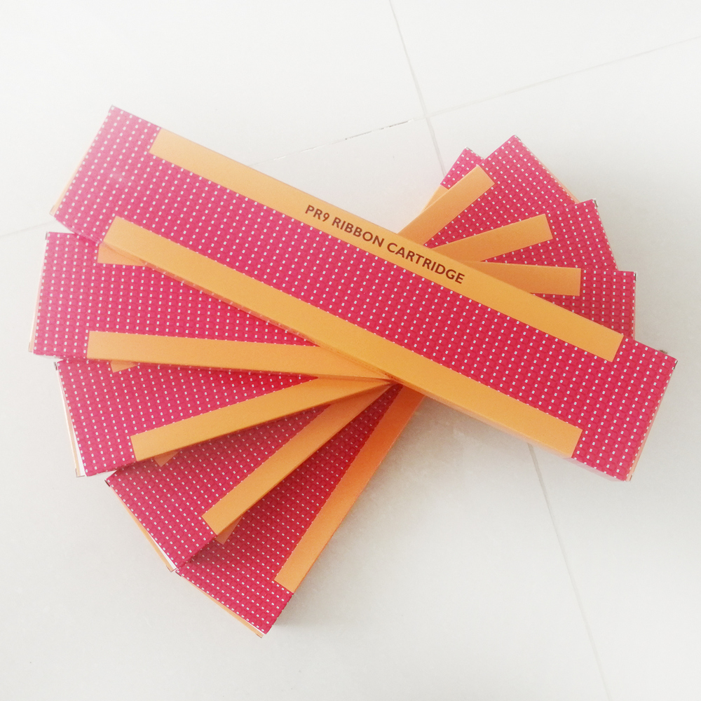 หมึกพิมพ์แท้เครื่องพิมพ์ Original ribbon PSi PR9 (แพค 5)