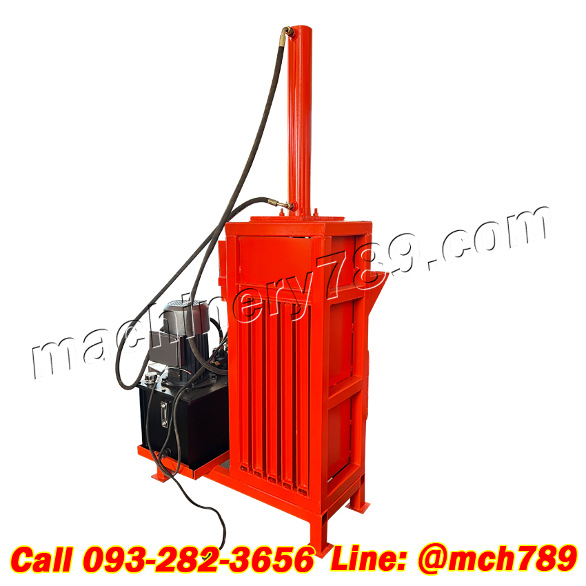 เครื่องอัดขยะ รุ่น MINI 1-10T เครื่องอัดกระป๋อง เครื่องอัดไฮดรอลิก ขายเครื่องบีบอัดขยะ เครื่องอัดกระดาษแนวตั้ง เครื่องอัดก้อน เครื่องอัดรีดพลาสติก เครื่องอัดขยะรีไซเคิล เครื่องอัดขยะขนาดเล็ก Small Vertical Hydraulic Solid Waste Compactor