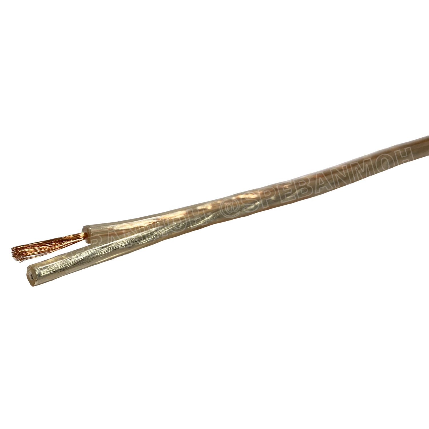 [ 3เมตร ] LASER F-3 สายลำโพงใส คู่ F3 2Cx16AWG 1.31mm2 สัญญาณลำโพง Speaker Cable สายต่อลำโพง Twins Cable ทองแดงแท้ 2C x 1.31 sq.mm สายลำโพง ทองแดงแท้ Cable for speak-on สายลำโพงคู่ 2C 1.31mm2 สายลำโพง สายต่อ สเปคคอน Speak-on สายทองแดงแท้ LASER