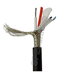 [ 1เมตร ] สายคอมพิวเตอร์ รุ่น 2969 2C สายมัลติคอร์ UL2969x2C See (Braid Shield + Mylar Foil)