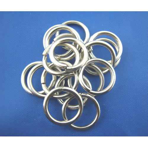 ห่วงกลมสีเงิน Alloy(Lead & Nickel Safe) ขนาด 12mm 100 อัน