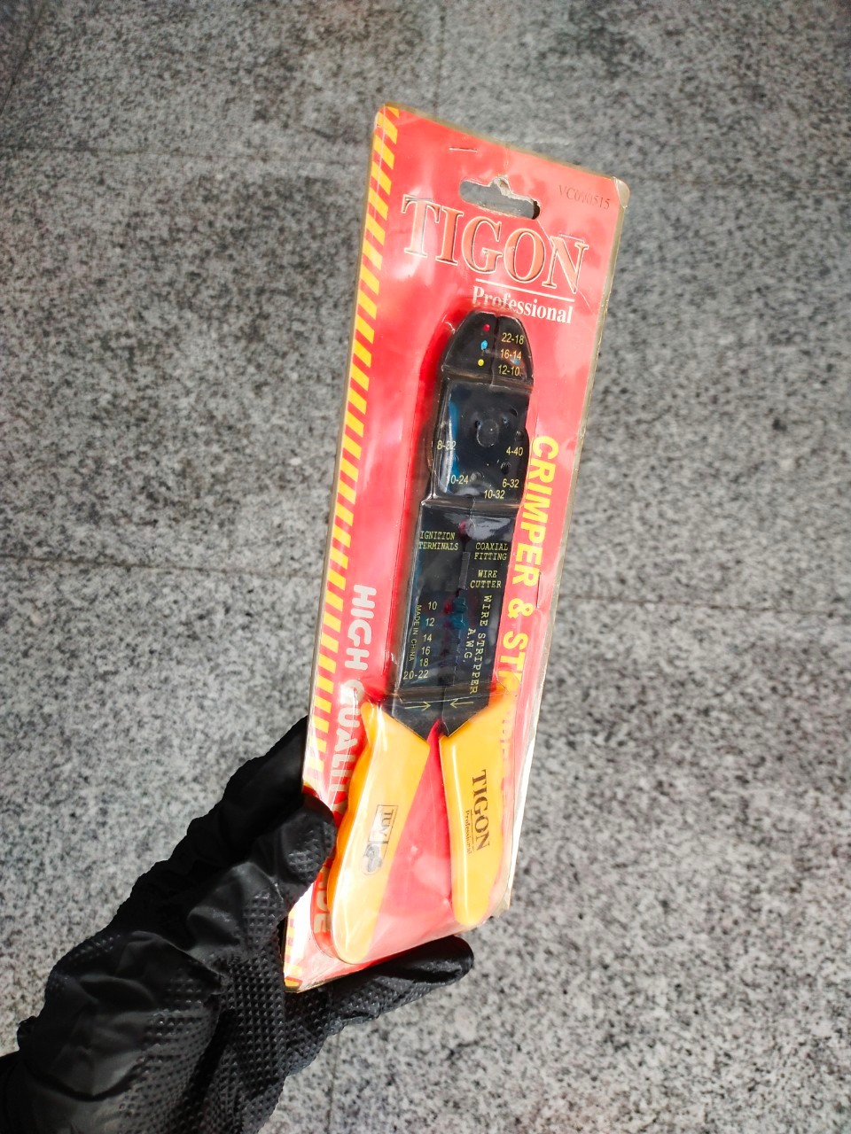 TIGON Professional คีบย้ำหางปลา (VC010515)