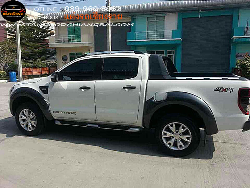 คิ้วล้อ V1 ทรงห้างขนาด 6 นิ้ว 6 ชิ้น รุ่น แค๊ป หรือ 4 ประตู Ford Ranger 2012