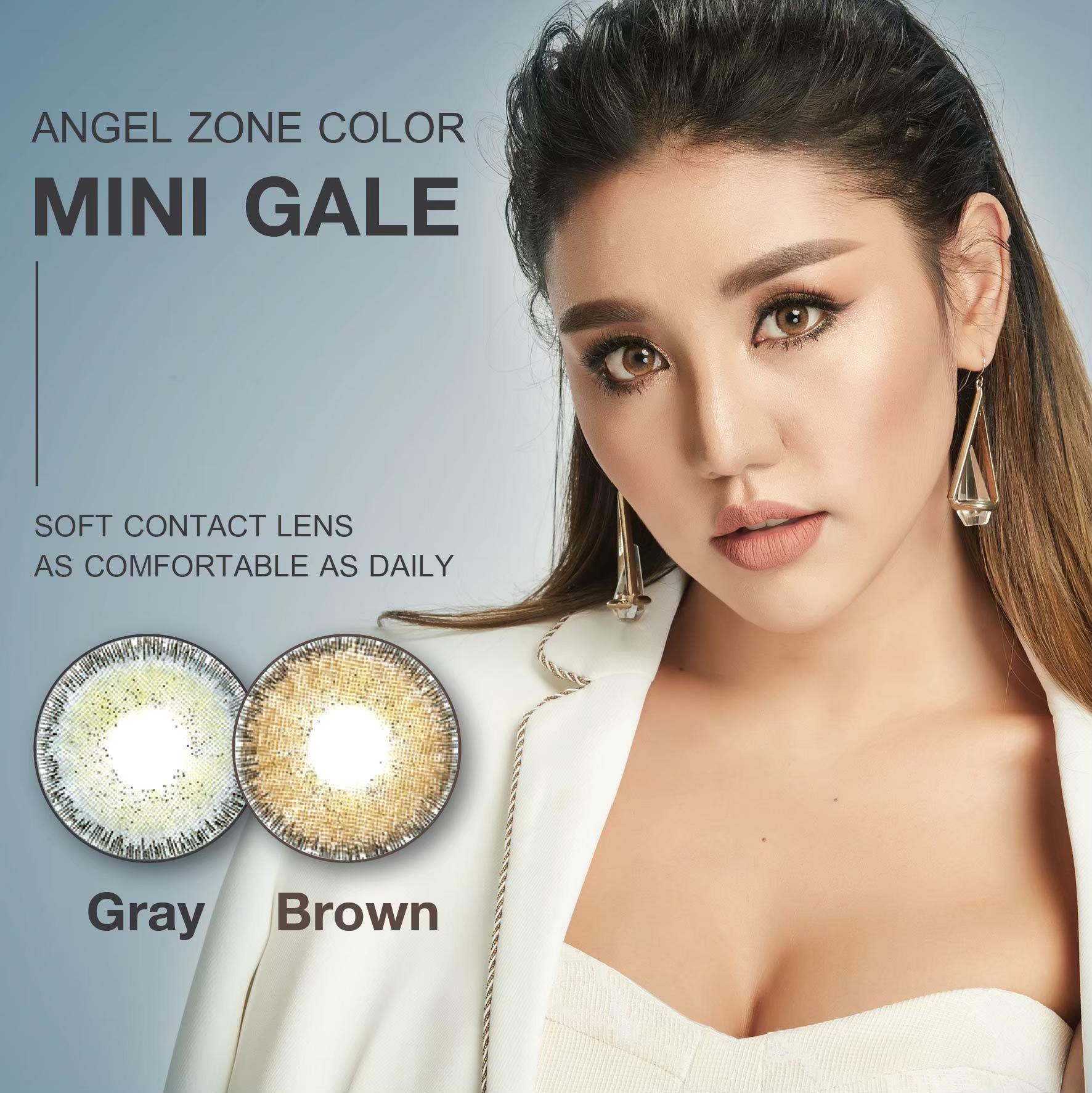 AZ162 รุ่น 14.2 Mini Gale Gray Step 1-4 AZ Y