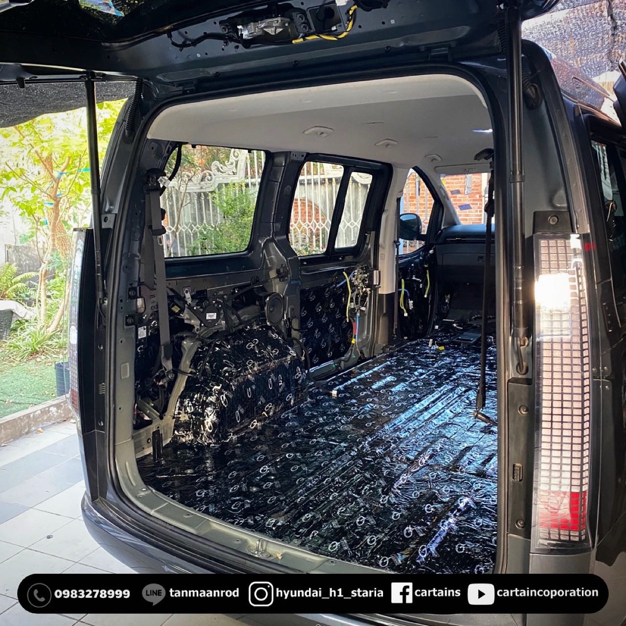 แดมป์เก็บเสียง staria