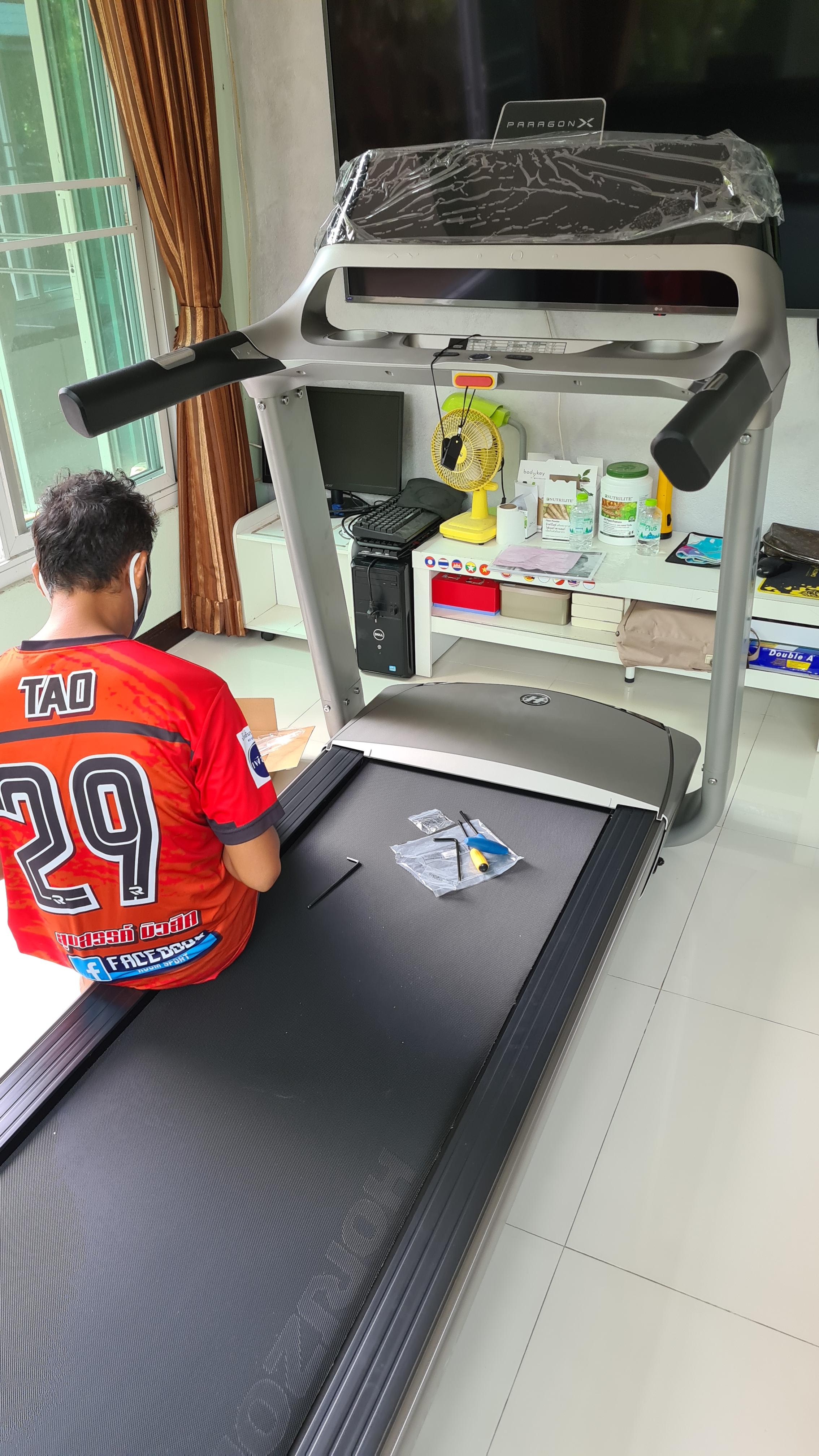 ลู่วิ่งไฟฟ้า Horizon ParagonX Treadmill