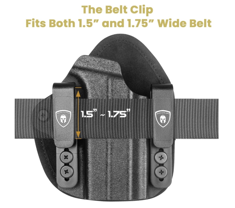 ซอง พกใน Universal Hybrid Kydex&Nylon Holster for Pistols, 9mm Holsters for Pistols, Concealed Carry 380 Holster for Women,Fits G19 G17,M&P Shield and Similar ส่งจากประเทศไทย