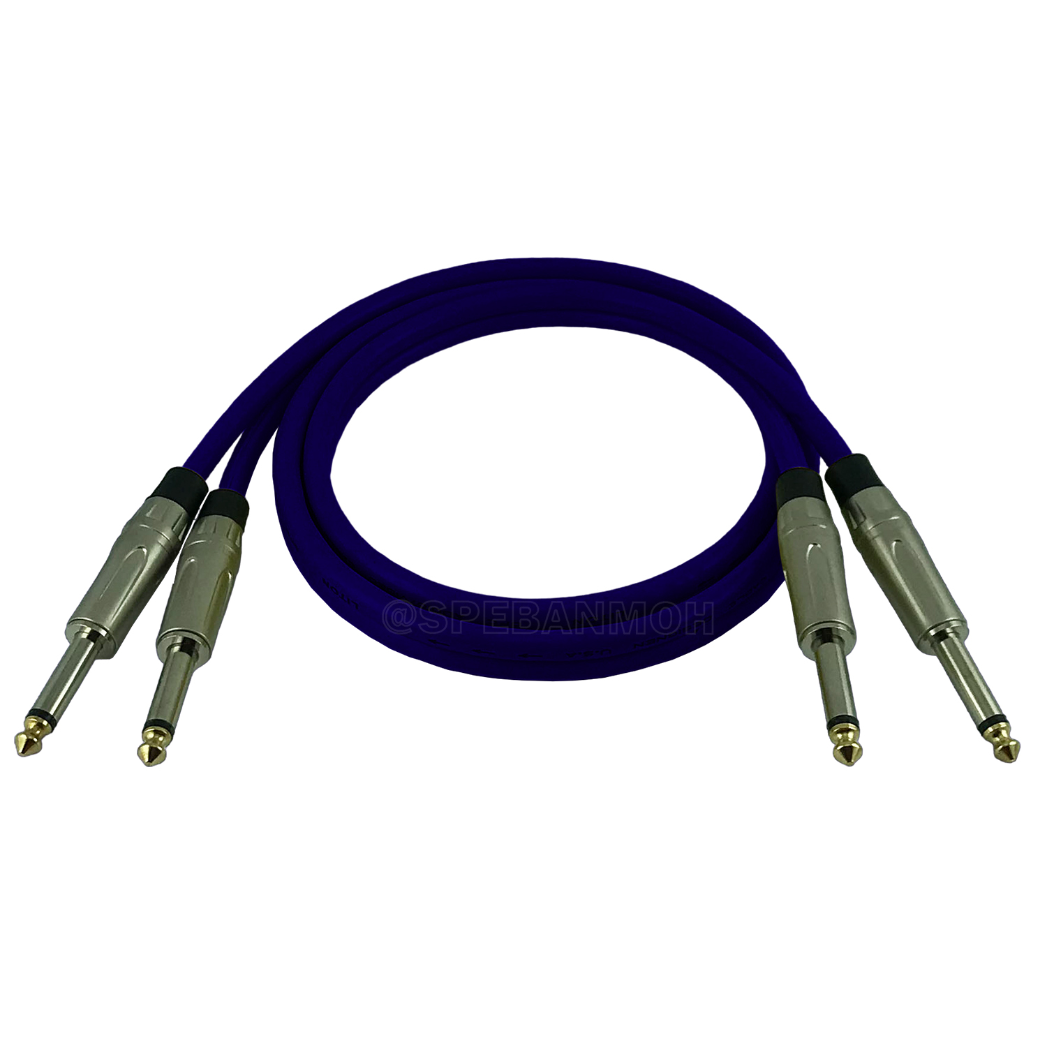 [ 1 เส้น ] LT-MIC-S01-BLU LITON สายสัญญาณ 2ออก2 2MIC ผู้ ออก 2MIC สายไมค์ MIC โมโน Cable สำเร็จรูป Cable Assembly 2 ออก 2 สายเครื่องเสียง สายซับ สายสัญญาณโมโน Audio Mono Cable แจ็คสายสัญญาณเสียง สําหรับโฮมเธียเตอร์ Microphone Cable สายสัญญาณคู่ ทองแดงแท้