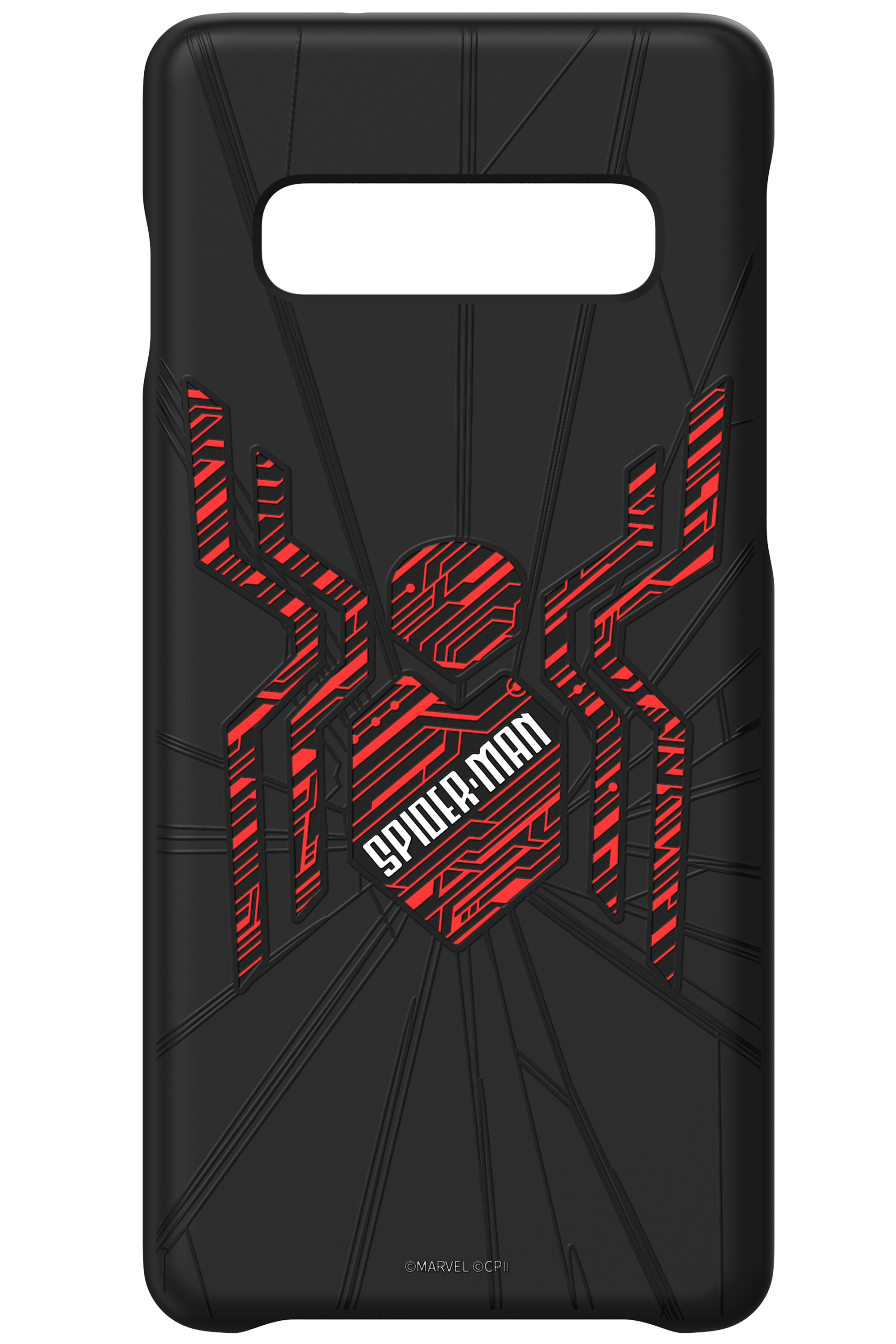 Case Samsung SMART COVER Spider Man Symbol for Galaxy S10+ GP-G975HIFGNWA (BLACK ONYX)