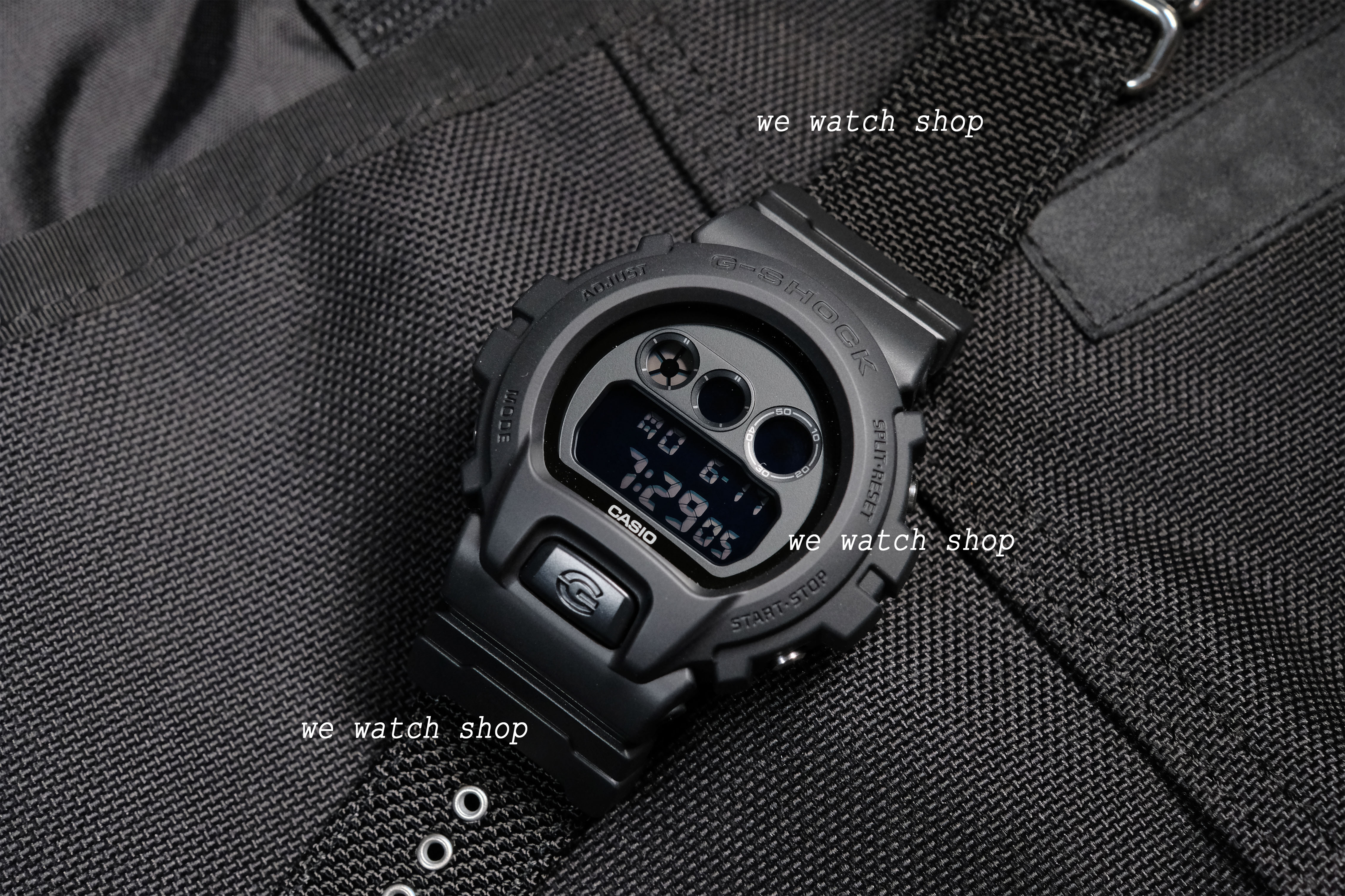 CASIO G-SHOCK รุ่น DW-6900BBN-1DR สีดำ สินค้าของเเท้ รับประกันศูนย์ CMG