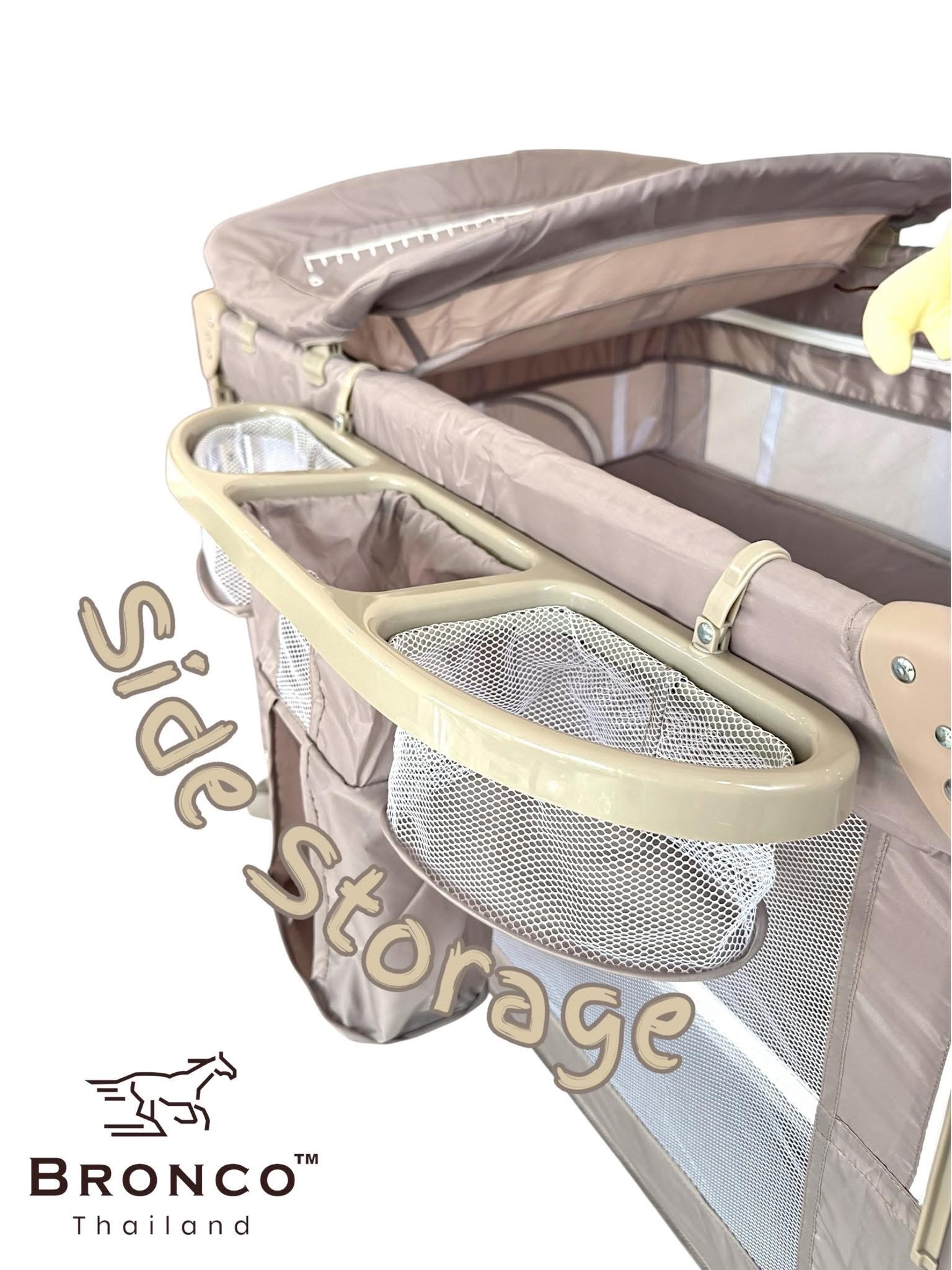 Bronco เตียงนอนเพลย์เพลน เปิดด้านข้างได้ Gen 2