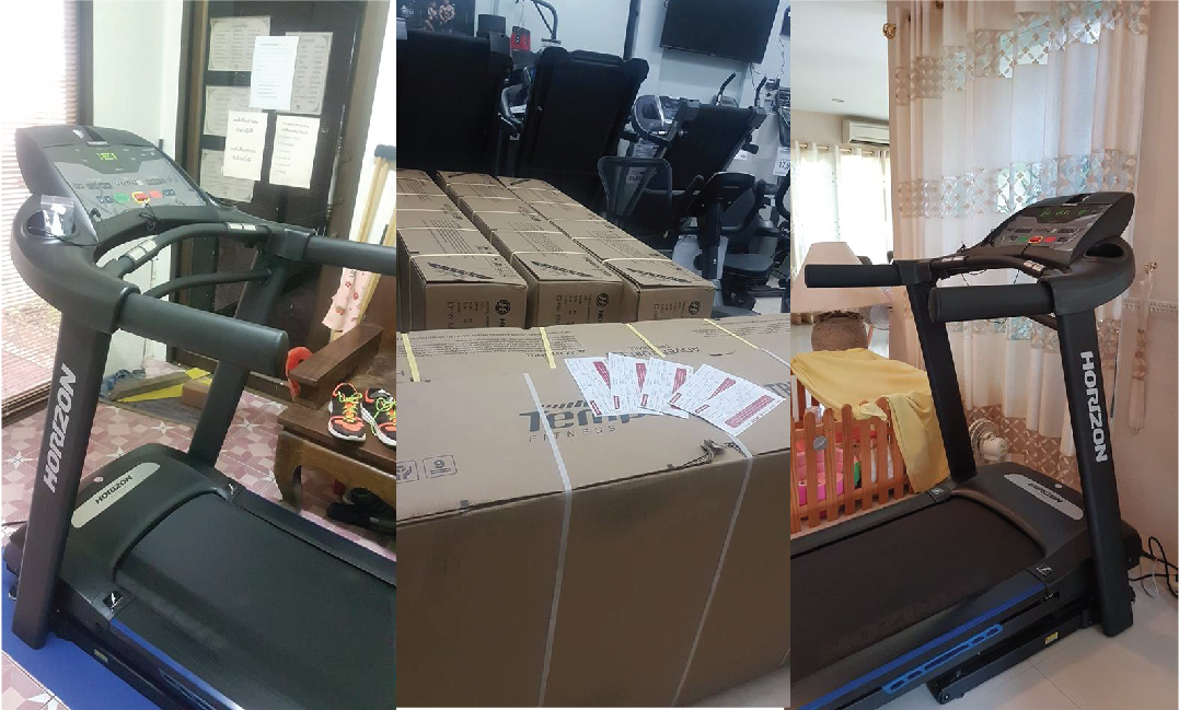 ลู่วิ่งไฟฟ้า Horizon Adventure CL ลู่วิ่งไฟฟ้าJohnson