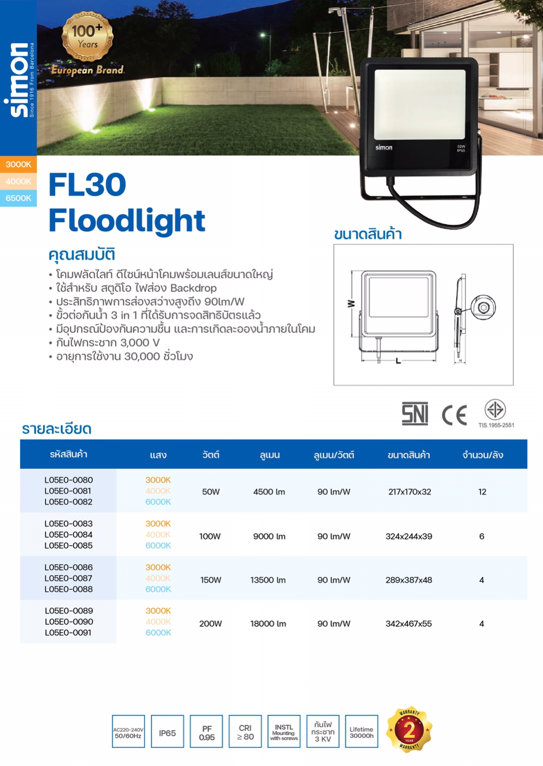 FL30 50W