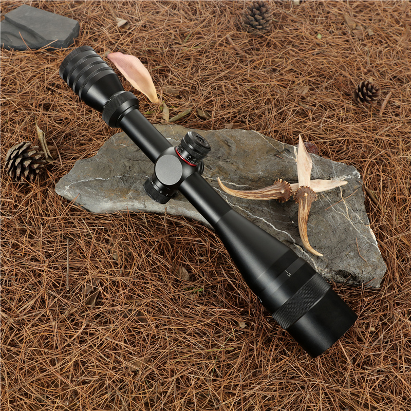 กล้องติดปืน กันน้ำ กันกระแทก มีไฟเส้นเล็ง T-EAGLE R 4 16X44 AOE HK SCOPE