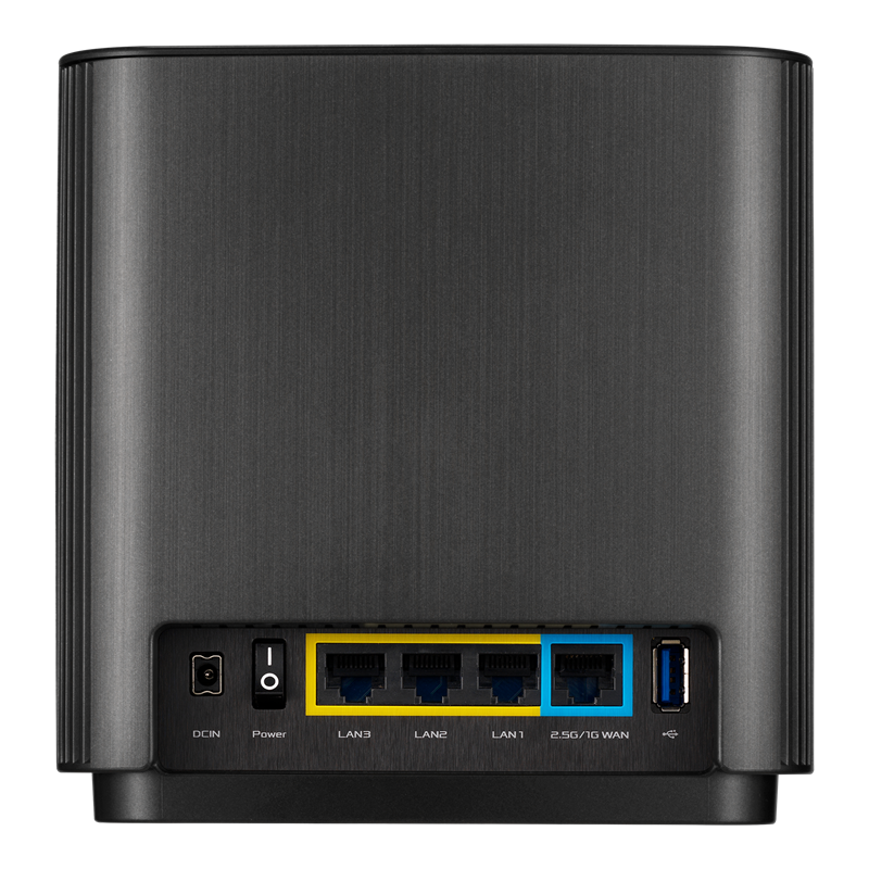 ASUS ZenWiFi AX XT8 (B-2-PK) WiFi Coverage Everywhere. Always Secure. รับประกันสินค้า 3 ปี